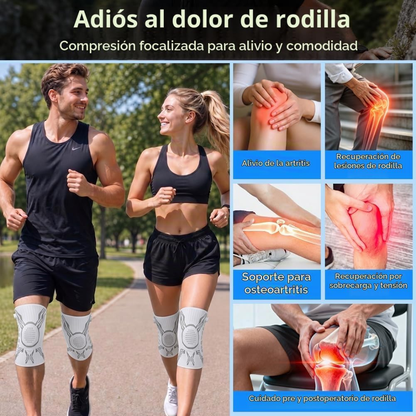 Rodillera ajustable con dial